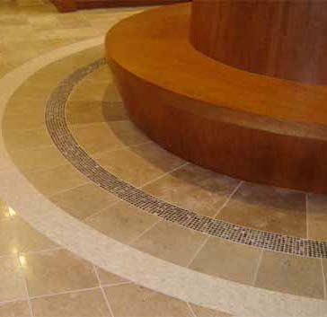 tile flooring installation