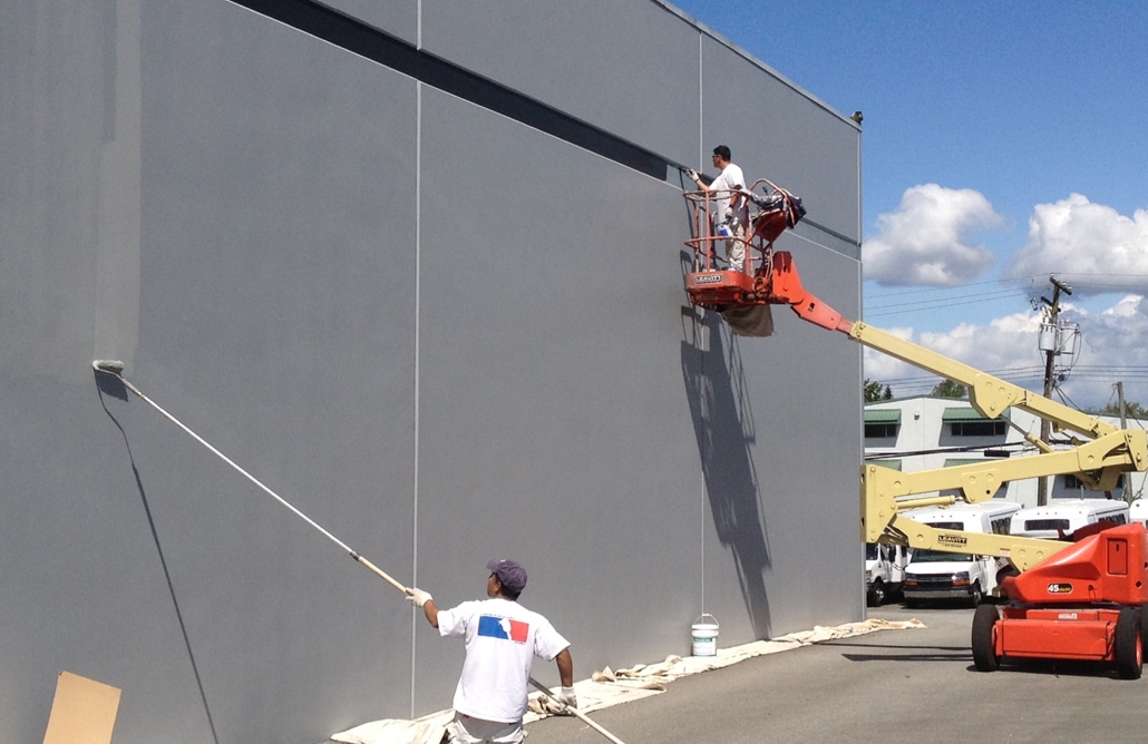 Mikes Improvement commercial paitning